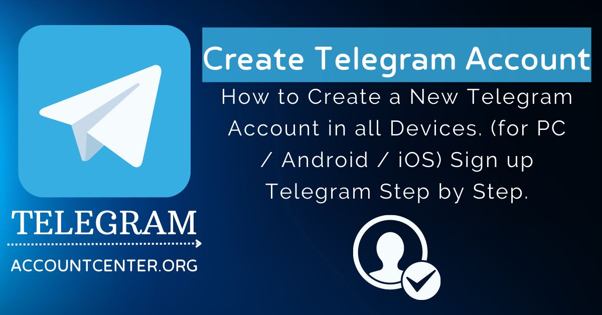 create telegram account