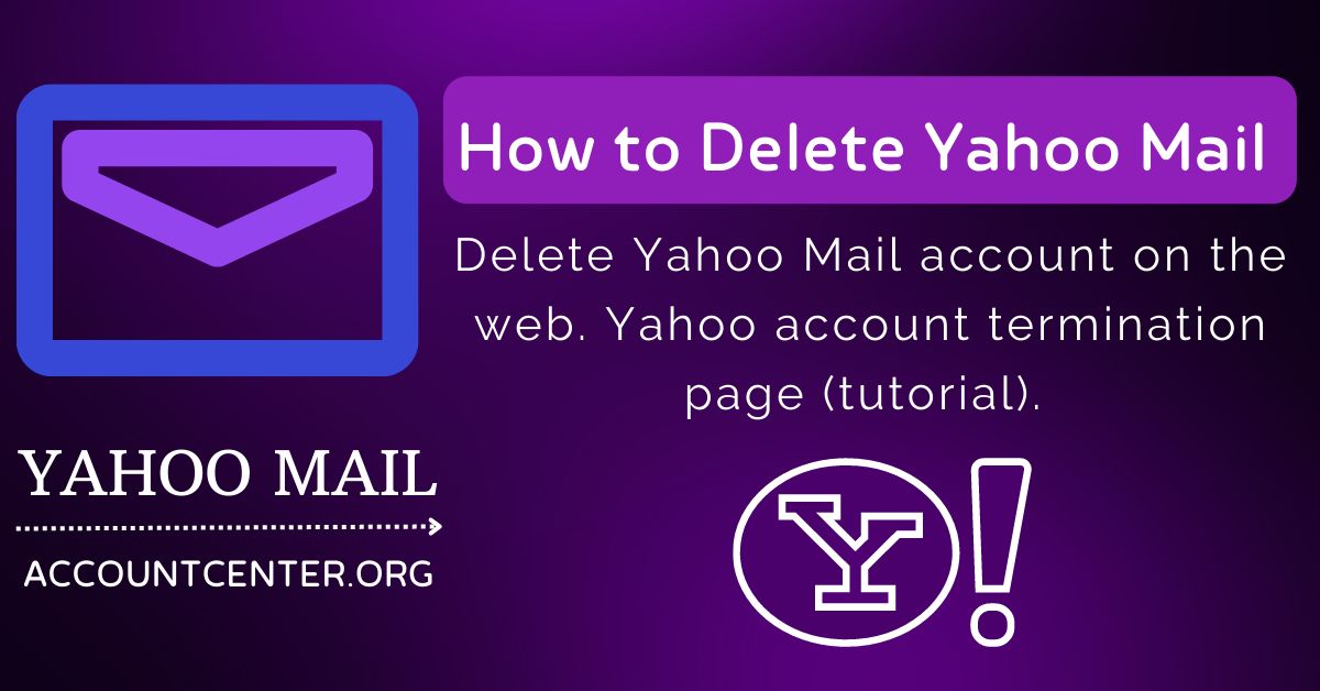 delete yahoo mail account