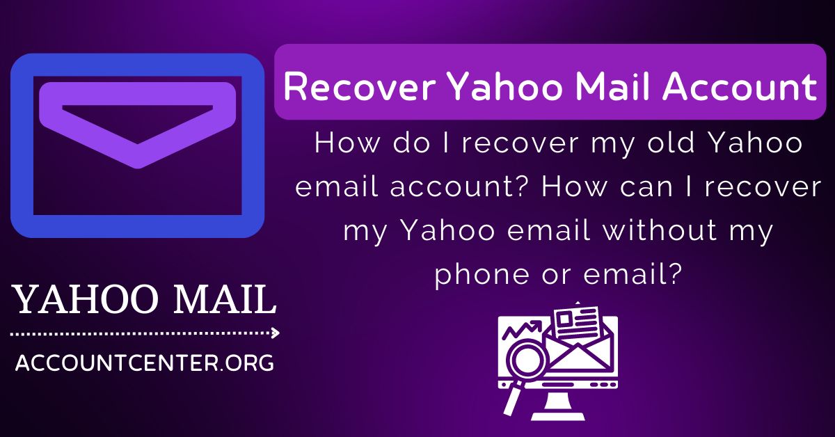 recover yahoo mail account